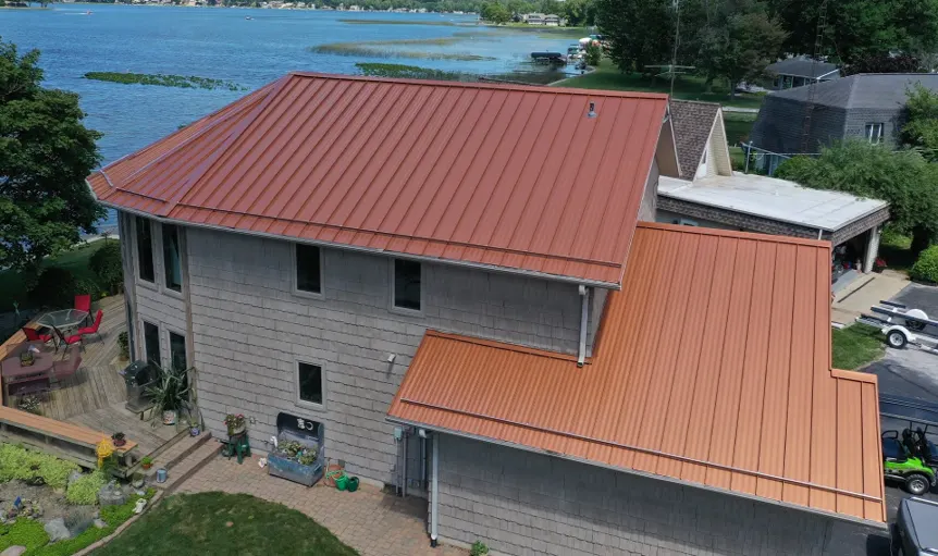 Flashing and seam work in Princes Lakes
